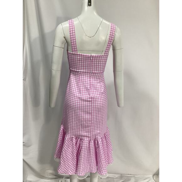 Bcbgeneration 'Tie' Pink Chiffon Front Dress Size XXS - Picture 3 of 4